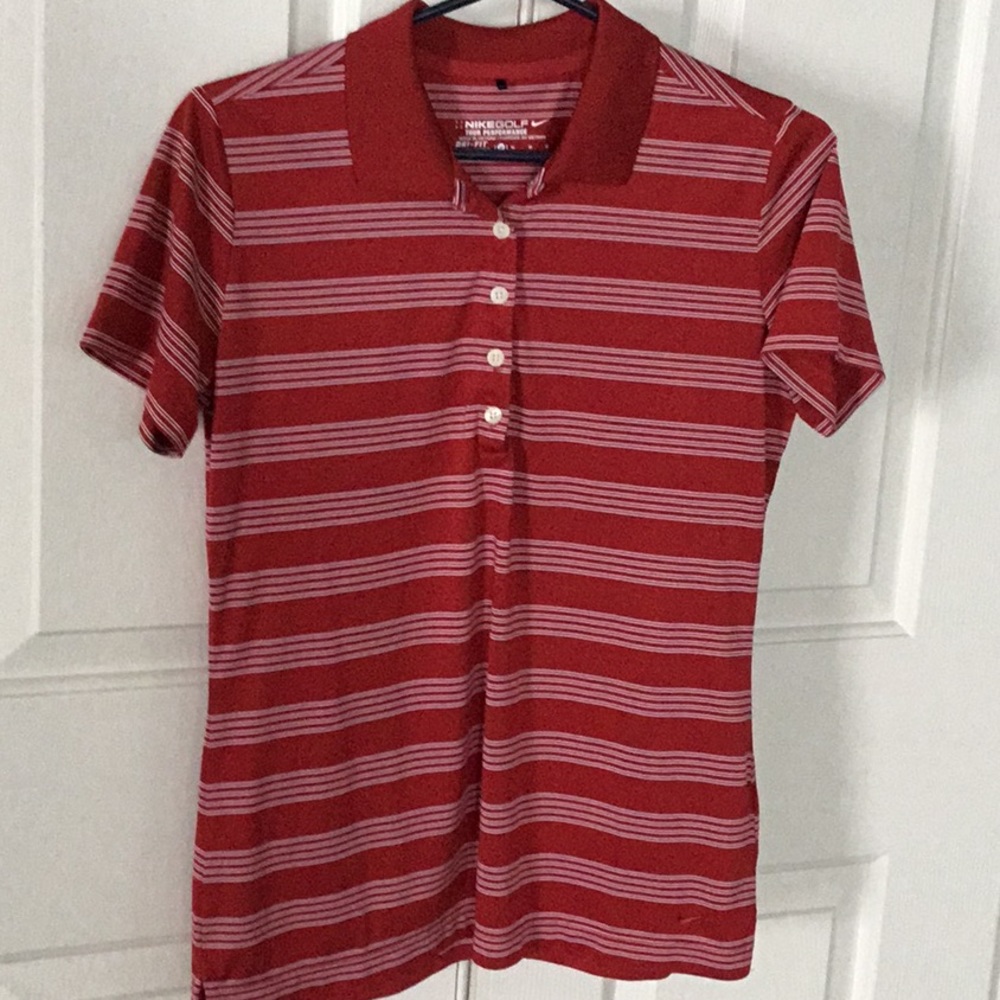 Nike golf tour performance dry fit polo shirt. Size medium